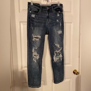 14W Judy Blue boyfriend fit jeans
